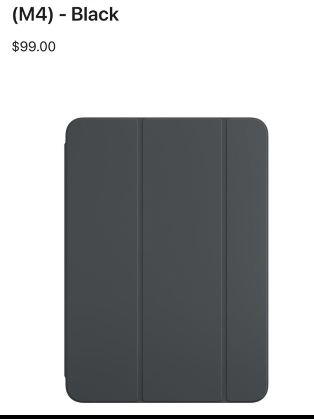 Smart Folio for iPad 11-inch Black